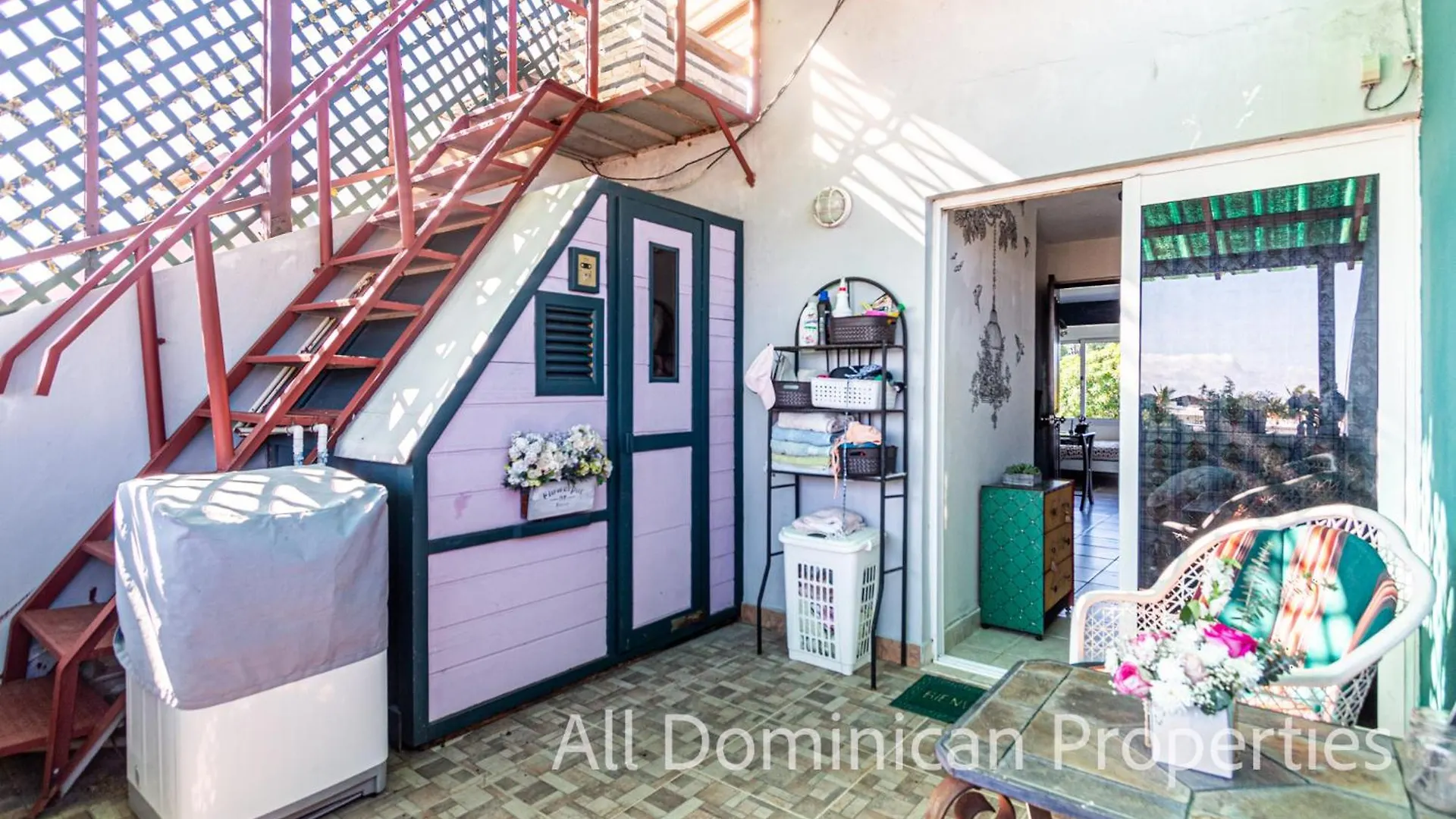 Appartement Unusual Artist'S Loft With Jacuzzi And Roof Terrace à Sosúa